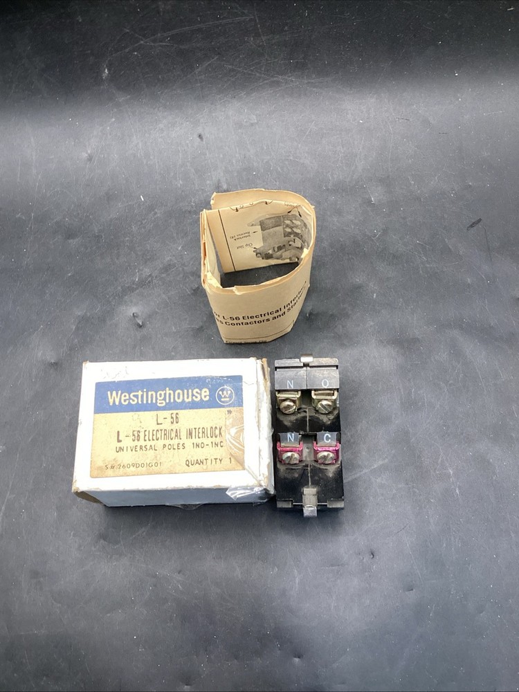 Westinghouse L-56 Electrical Interlock