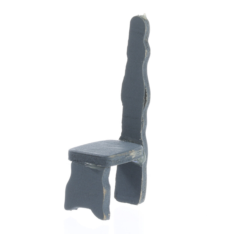 Miniature Blue High Back Chair | 6 Pieces