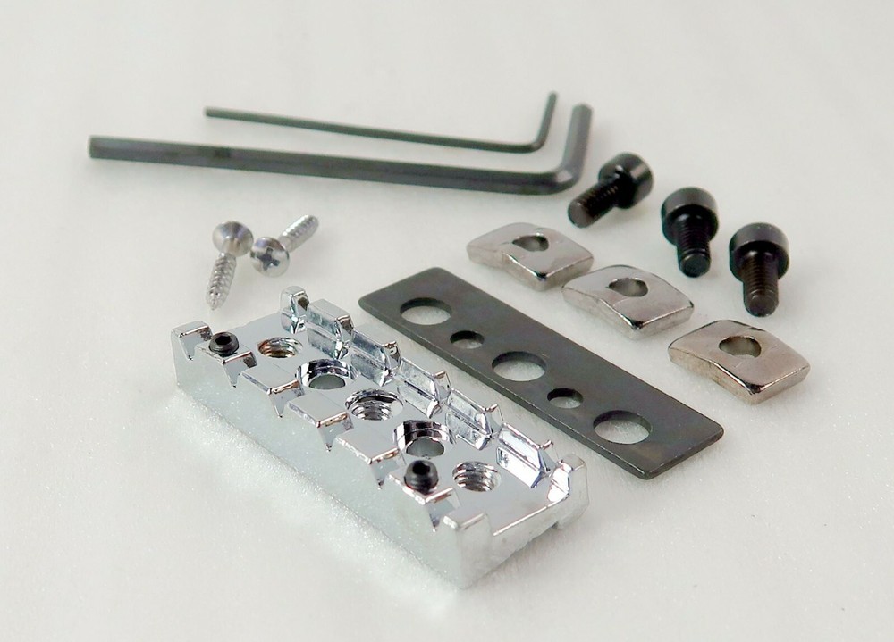 Floyd Rose® Adjustable Locking Nut 42.5mm Wrench CHROME New Complete