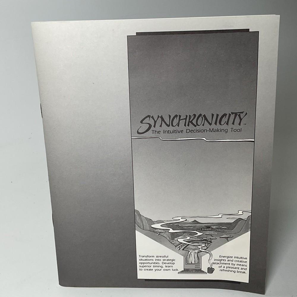 Visionary Software Synchronicity MS DOS Version IBM Compatibles 5.25” Disk