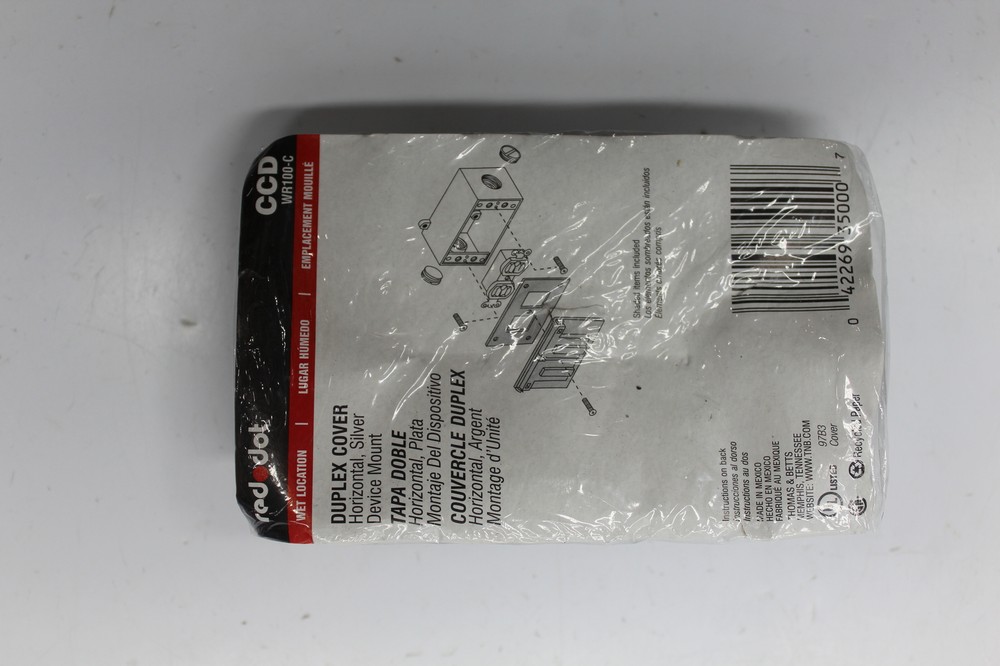 REDDOT CCD WR100-C DUPLEX COVER SILVER NSMP.