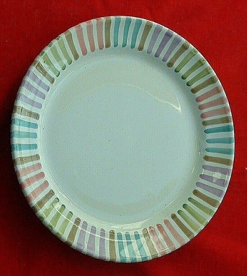 Deruta Ceramic Tondo Round Platter Small 12in Kiara Coordinate