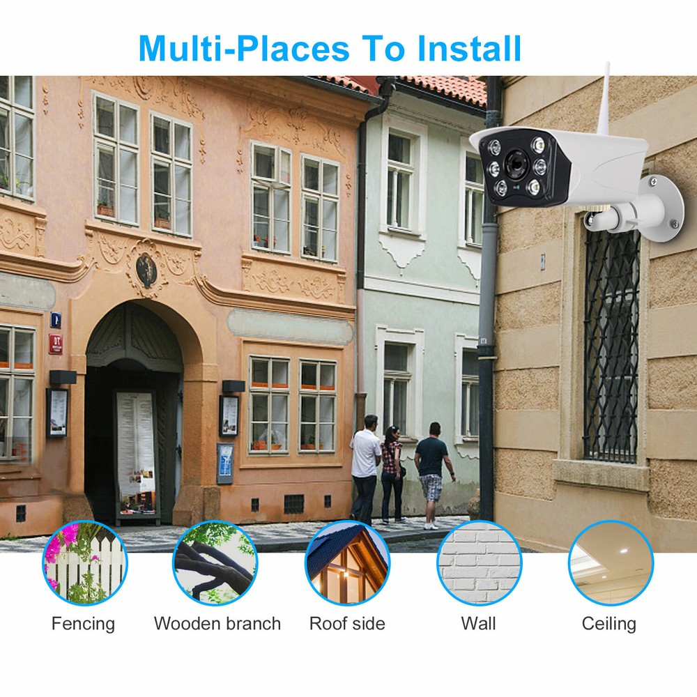3pcs White Wall Mount Stand Bracket Adjustable For Arlo Pro 2 Security Camera