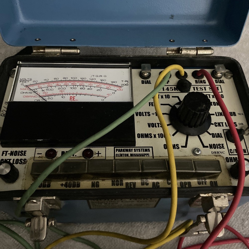Vintage Subscriber Loop Test Set Model 145KC Manf. By Parkway System Engineering