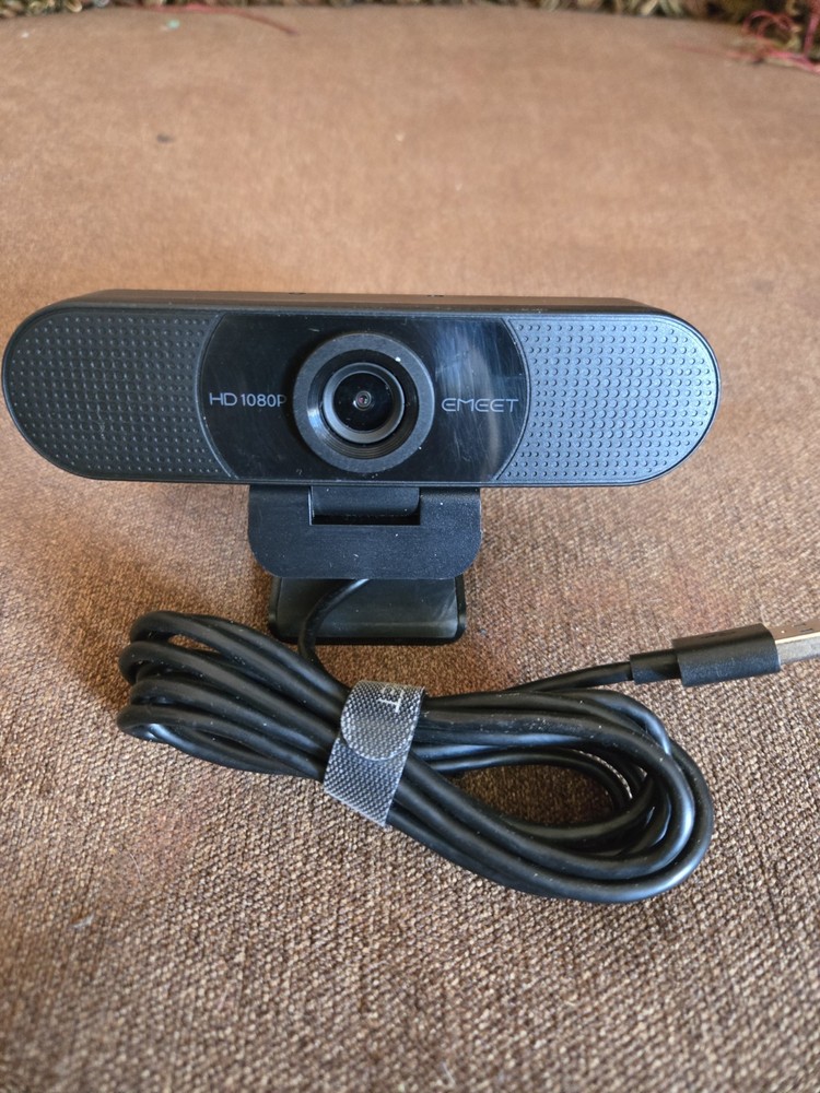 EMEET C960 1080p USB Webcam Black
