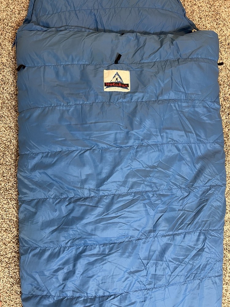 Vintage Holubar Blue Down Mummy Sleeping Bag