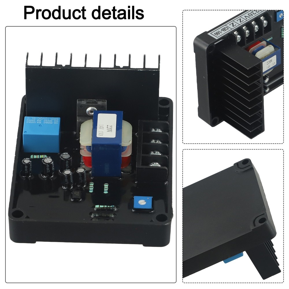 Improved Voltage Stability with For AVR GB 160 Automatic Voltage Regulator