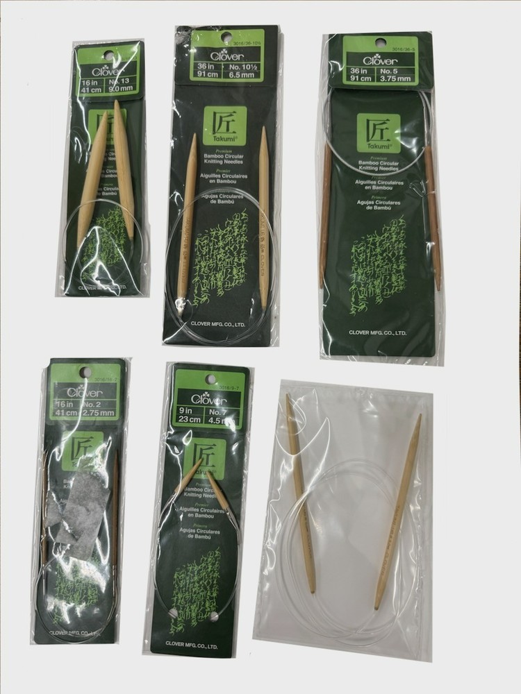 BUNDLE- Clover Circular Knitting Needle