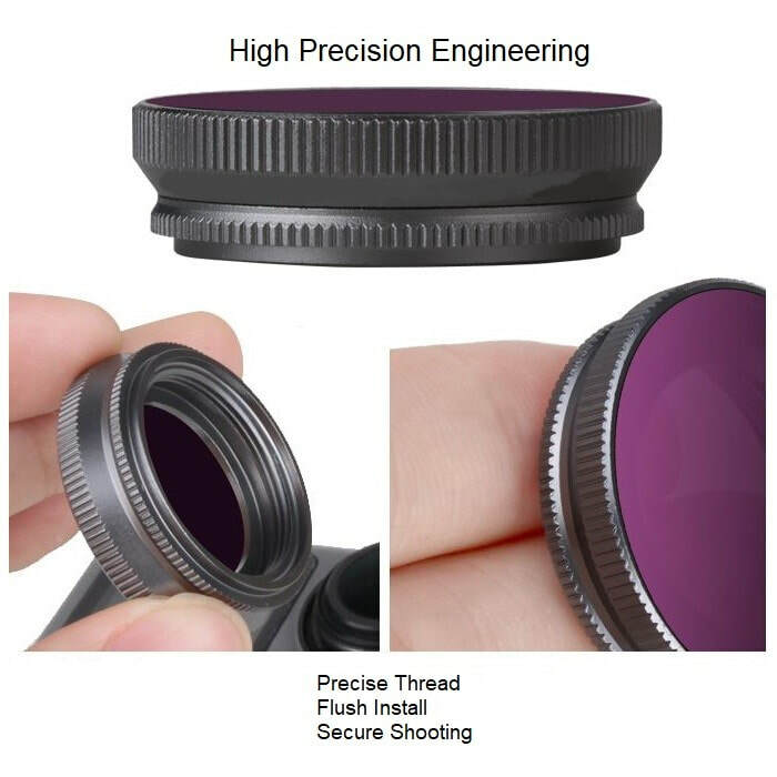 Underwater Red Lens Filter for DJI Osmo Action Camera