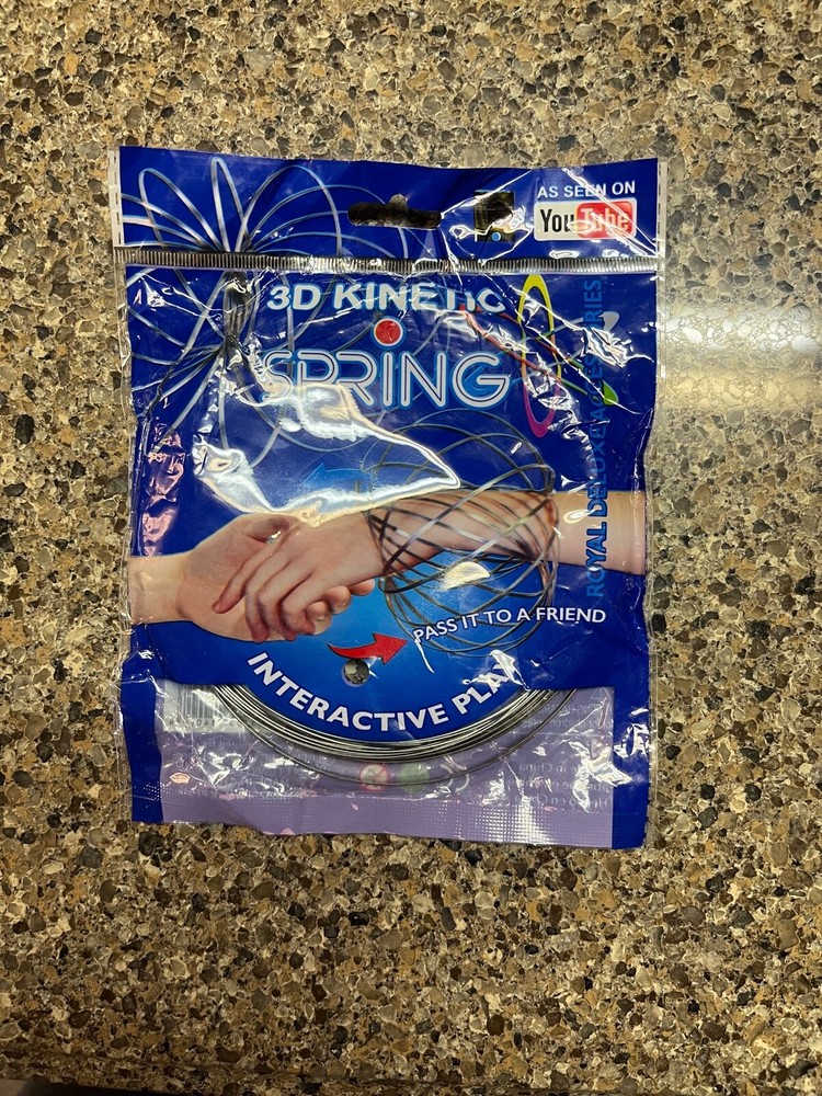 3D Kinetic Interactive Spring for Learning
