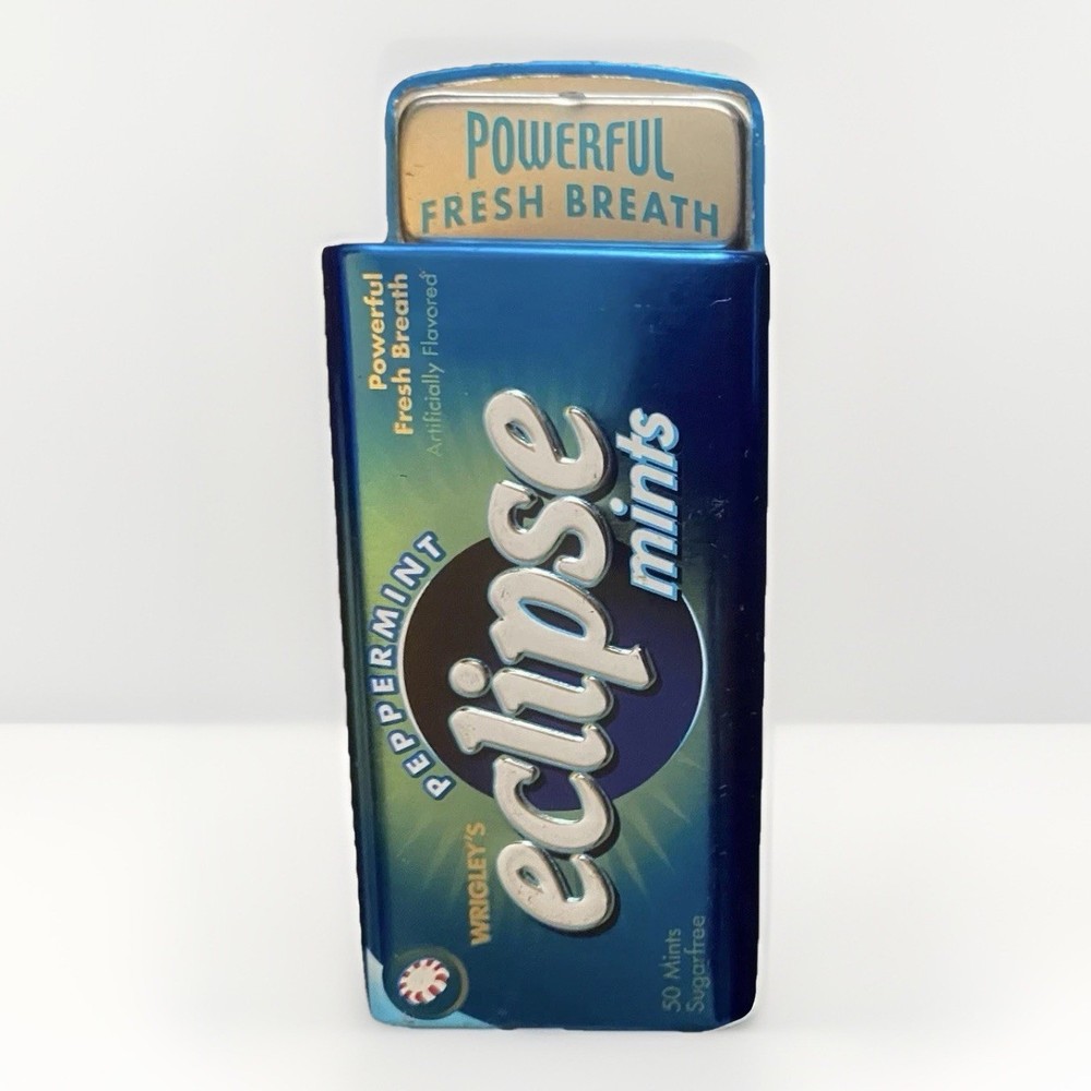 2 ECLIPSE Gum/Mints (EMPTY TINS) Collectible Tins