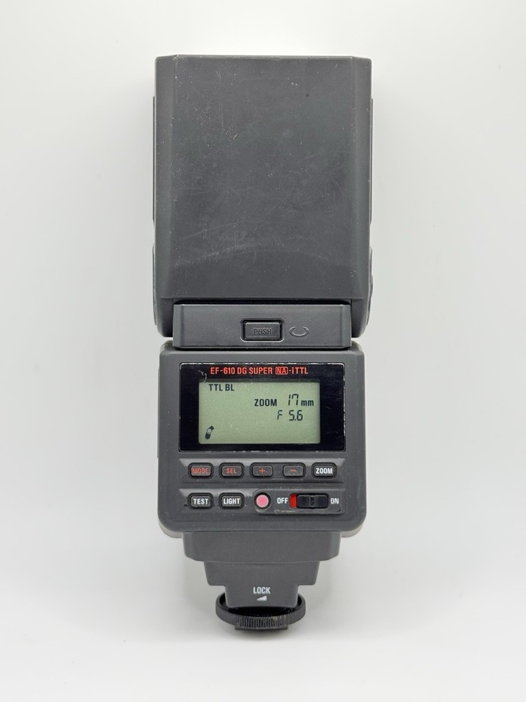 Sigma EF-610 DG Super Shoe Mount Flash for Nikon — TESTED AND WORKING ✅✅