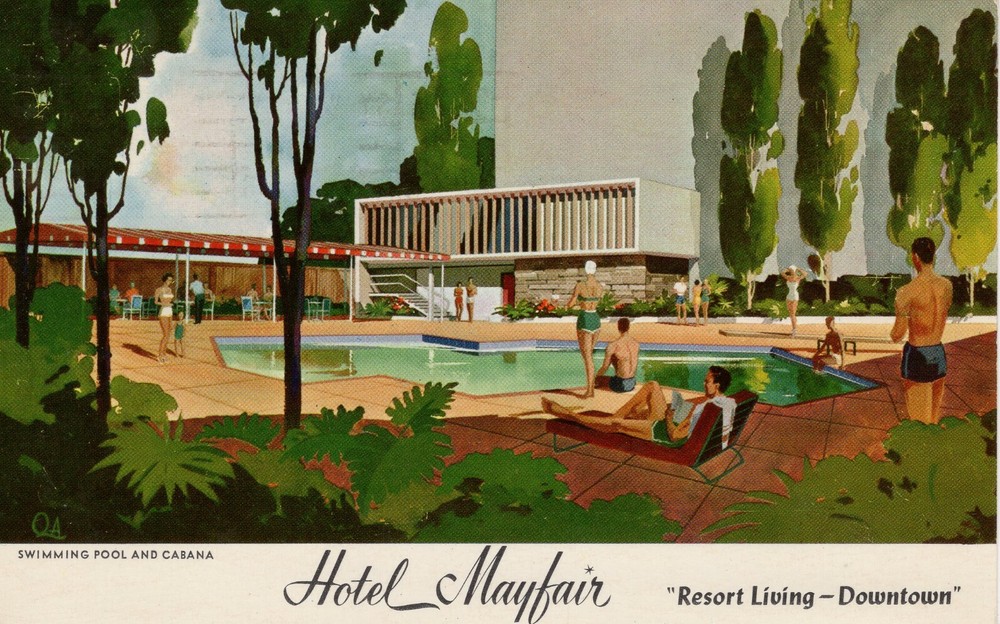HOTAL MAYFAIR, LOS ANGELES, CA - PC3424