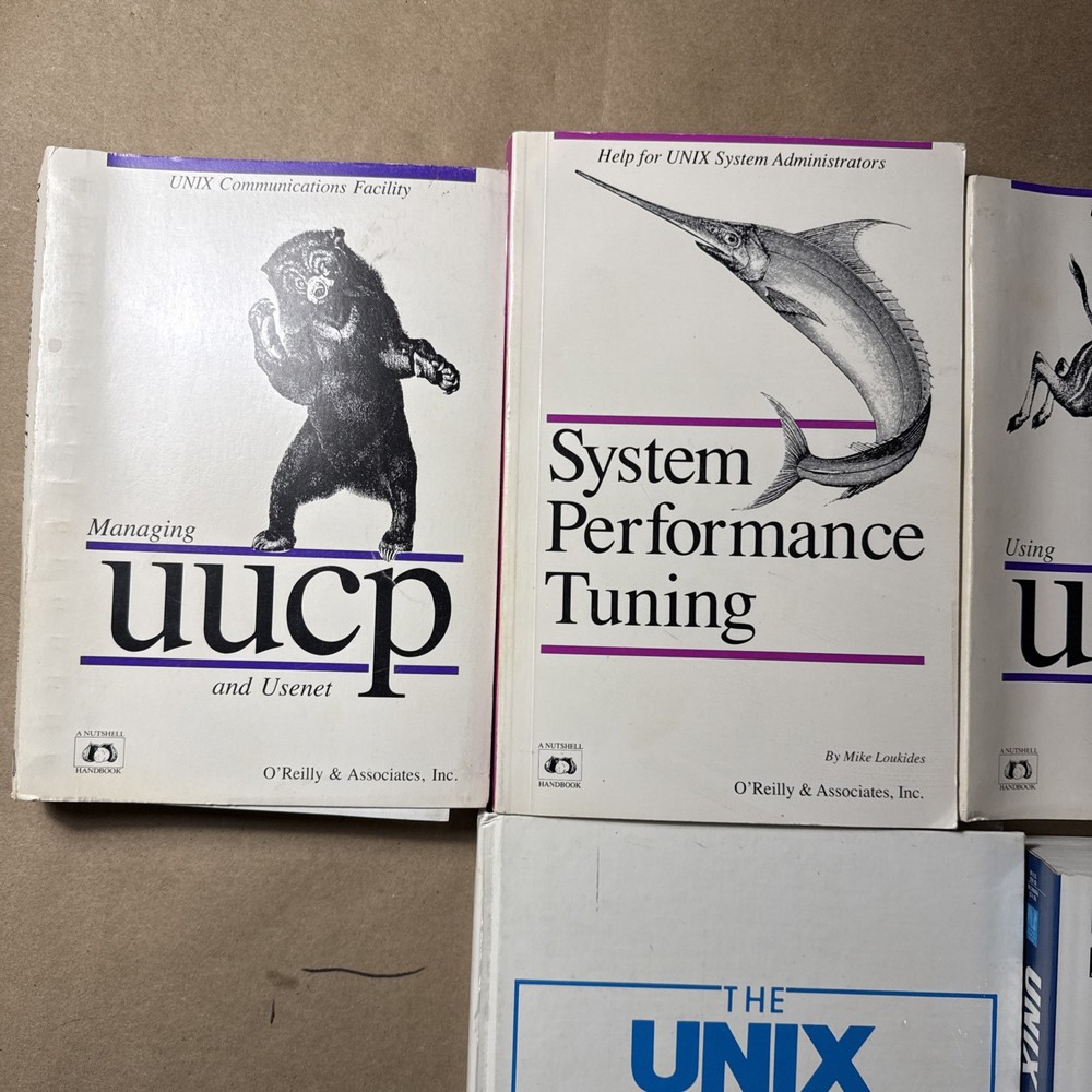 UNIX Book Bundle Programming Enviroment Kernighan Power Tools UUCP more