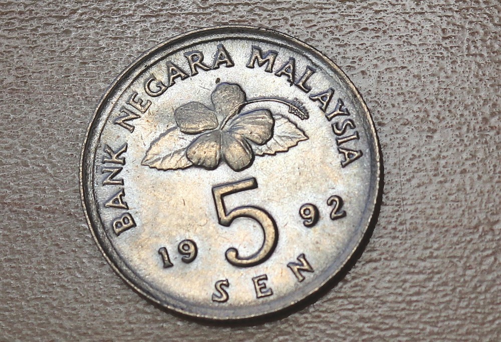 1992 Malaysia 5 Sen