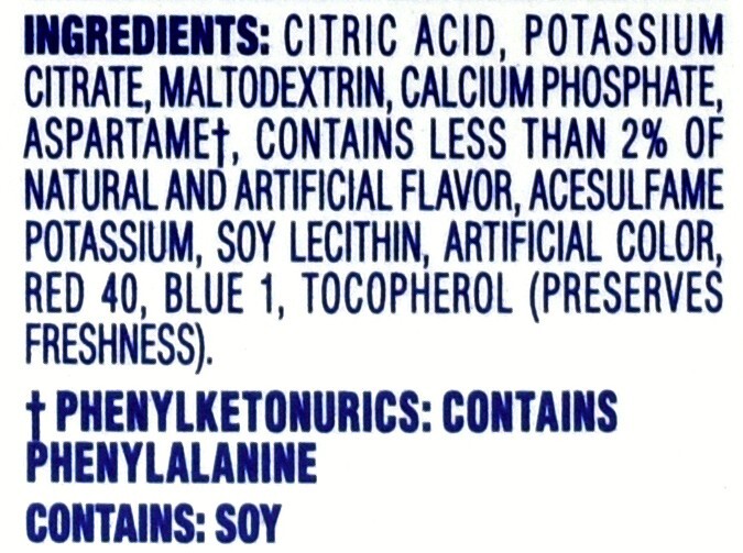 12 12-Quart Boxes Crystal Light Raspberry Lemonade Drink Mix