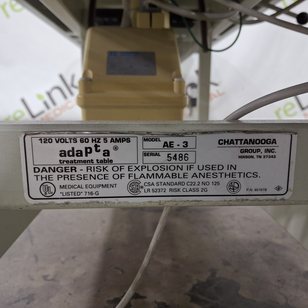 Chattanooga Group AE Adapta Treatment Table