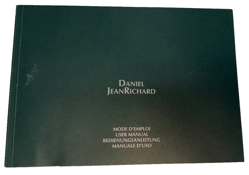 Daniel JeanRichard User Manual Green