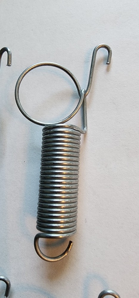 10 Pack Finger Loop Spring with Hook. Rabbit Hutch Cage Latch. Free Shipping