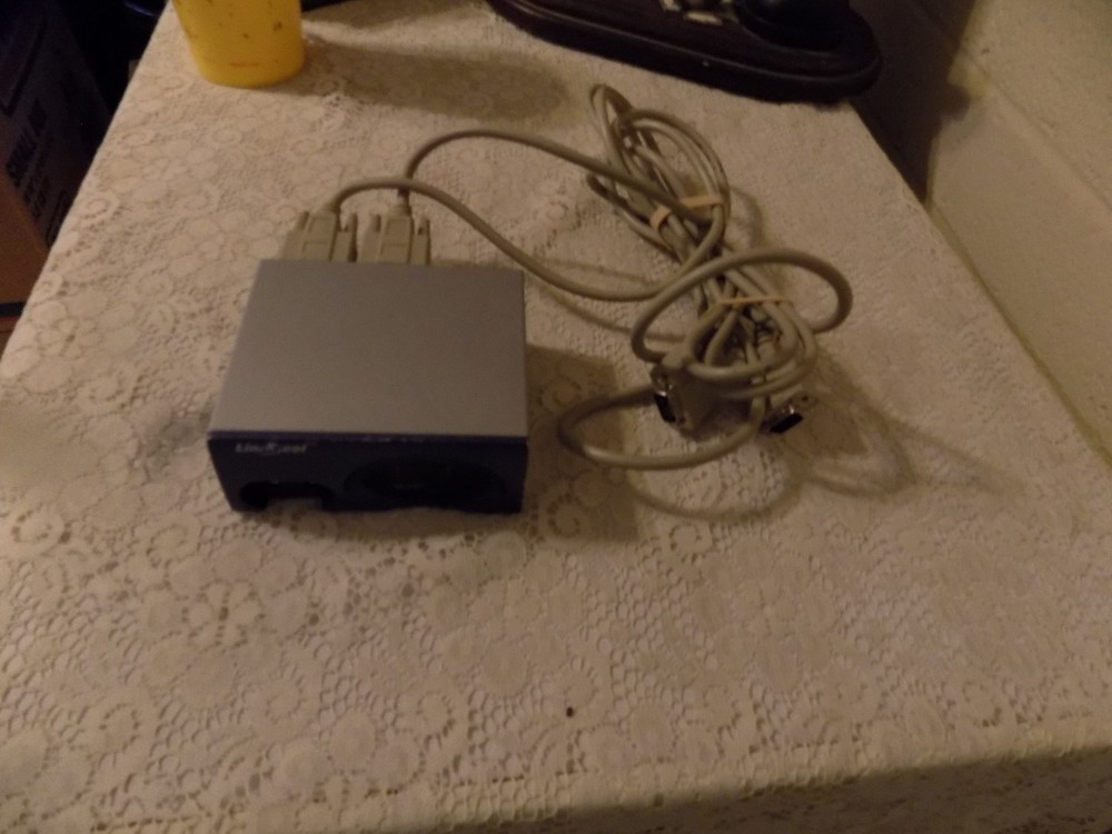 Lin X Cel 4 Port USB Switch Interface US-126A With Cables, Works