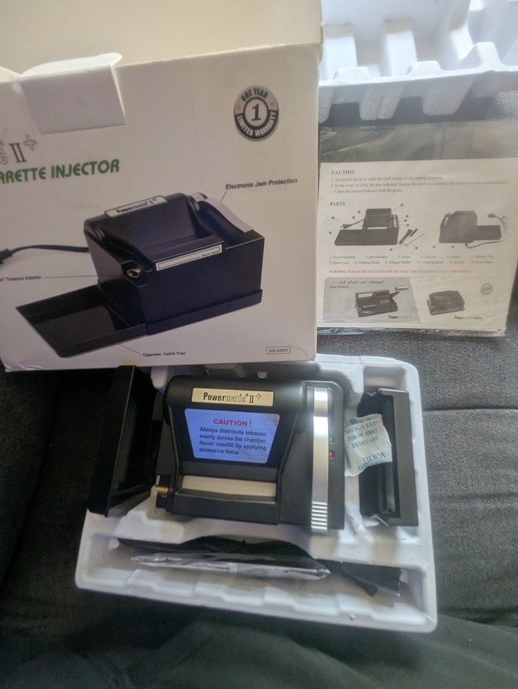 Powermatic II+ Electric Cigarette Injector Machine