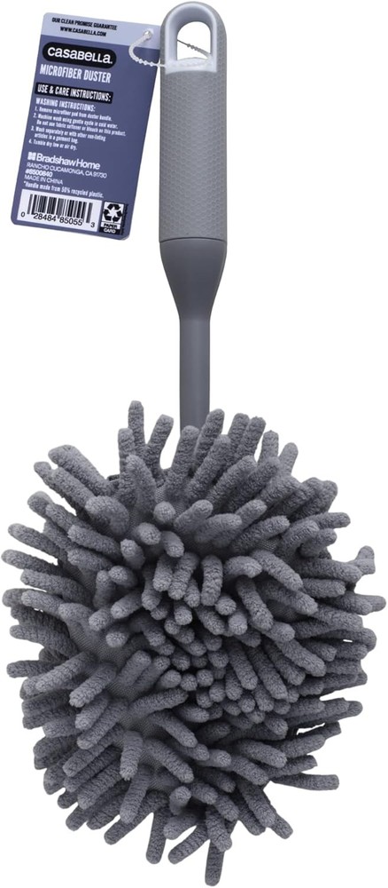 , Handheld Microfiber Duster, Gray