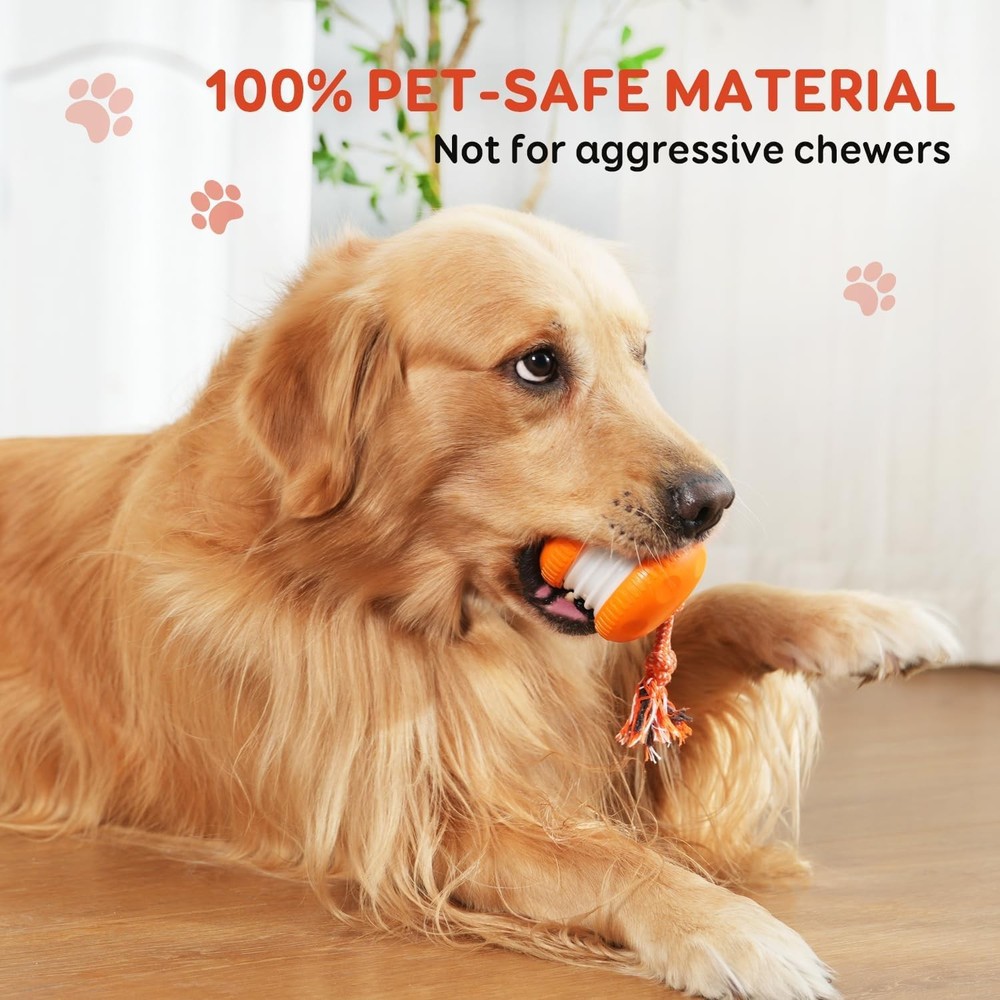 QGI Interactive Dog Toys, Random Path Electric Automatic Moving and Rolling