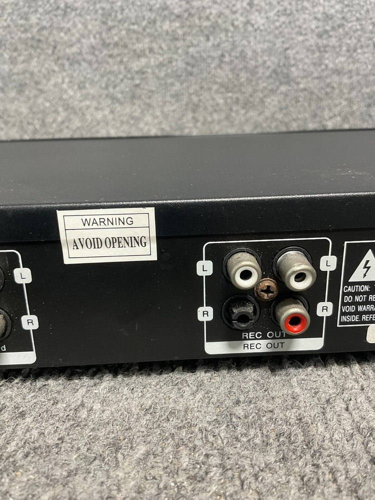 Pyle PPEQ100 Equalizer Audio Plug Broken Multiple Inputs – For Parts