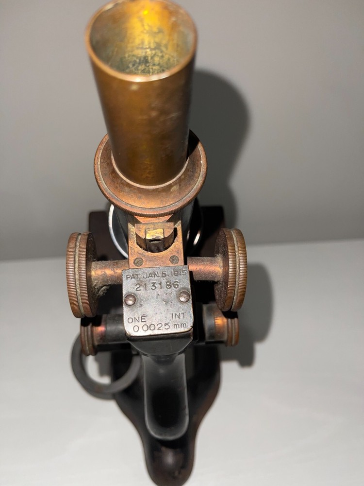 Vintage Bausch & Lomb Microscope with 2 objective lenses