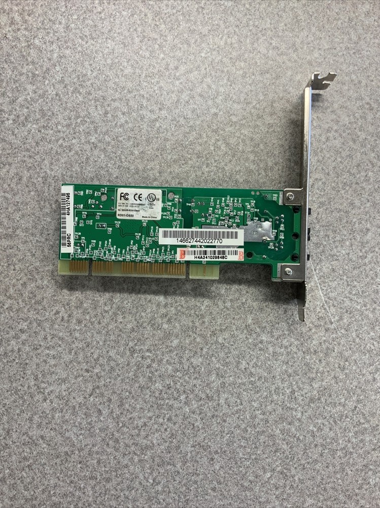 Conexant RD01-D850 56K V.92 PCI Data Fax Modem E229493
