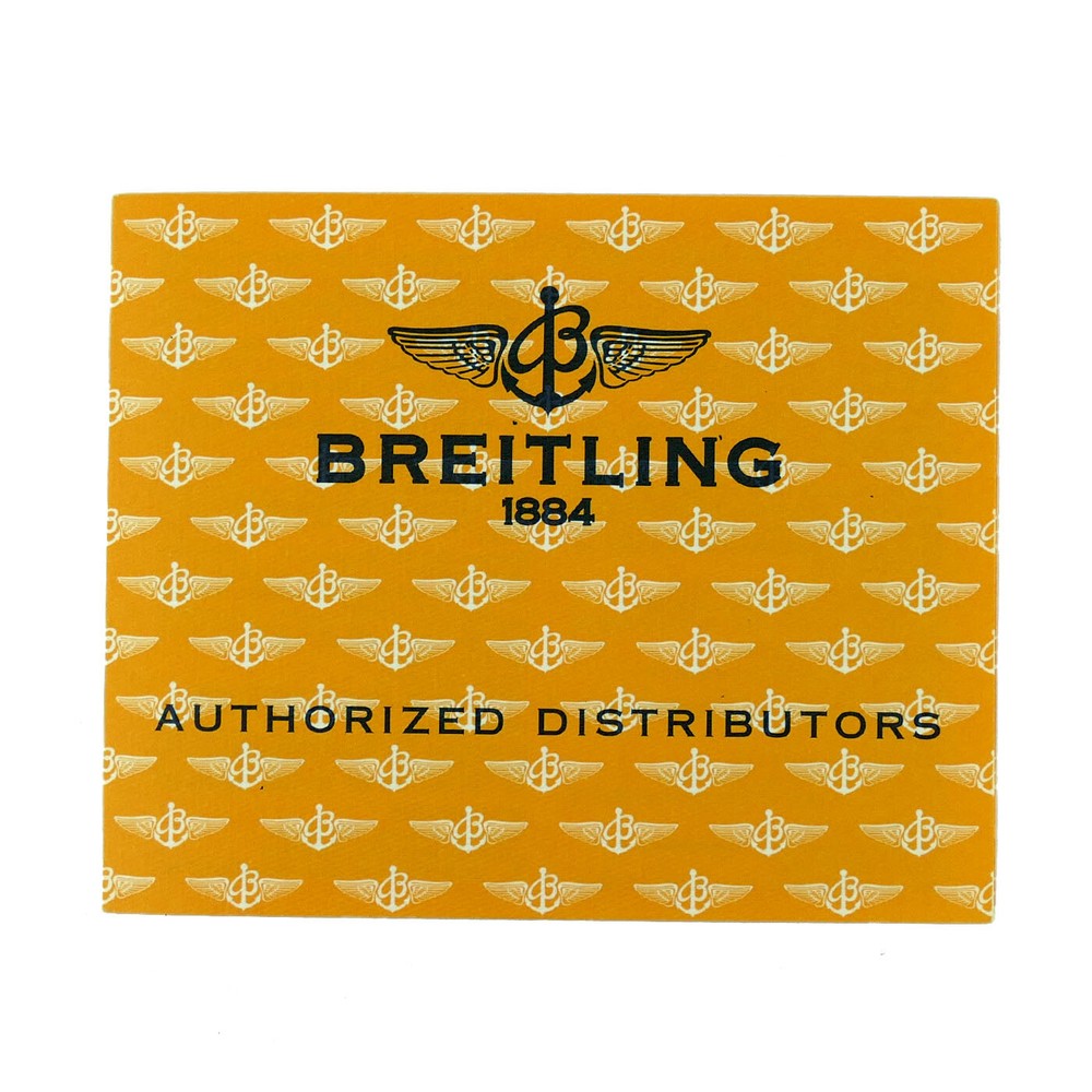 BREITLING AUTHORIZED DISTRIBUTORS CARD