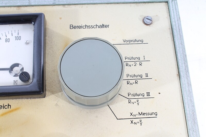 Netzschleifer Resistance Measuring Device JP20