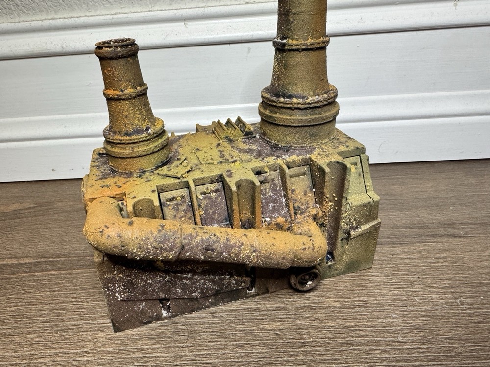 Warhammer Necromunda  Table Top terrain Power Plant Hive Stack   –scratch built.