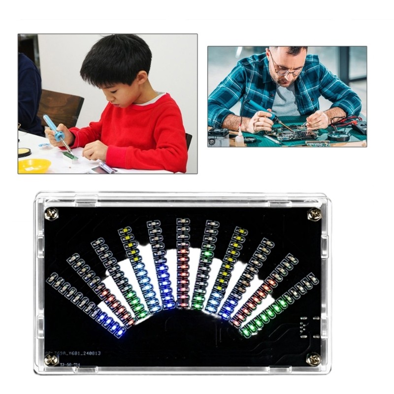 Interactive Sound Spectrum Analyzers Kit With Adjustable Parameters And Detailed