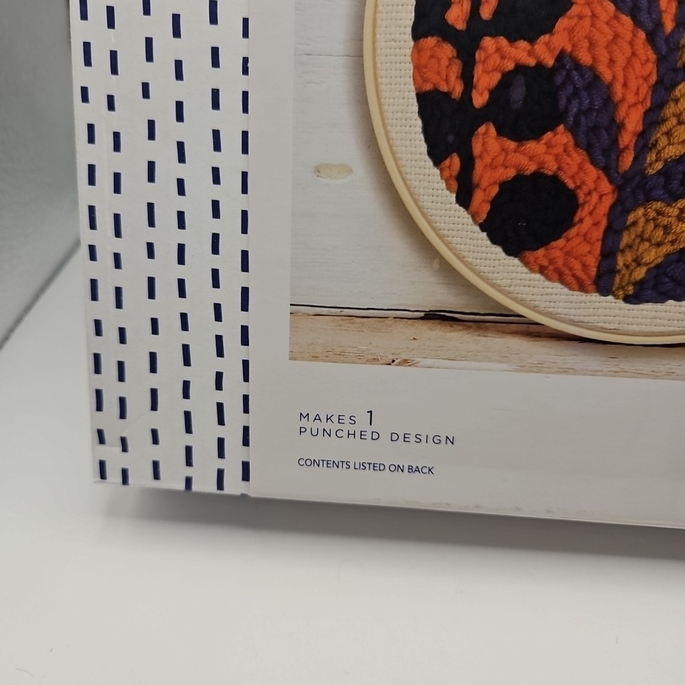 Hillfolk Multicolor Leaves Punch Needle Kit