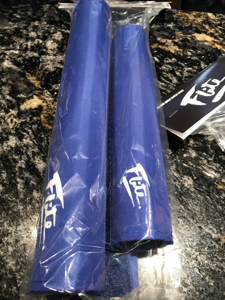 FLITE BMX retro 3pc Pad Set Blue/red/black/silver