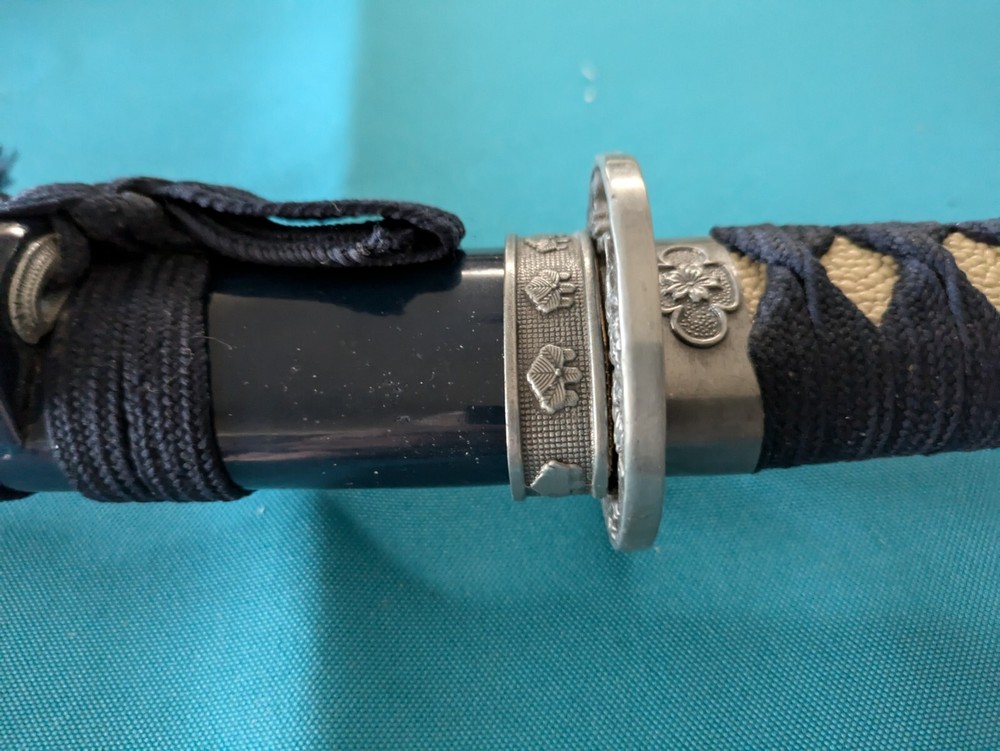 Black Tanto Samurai Dagger by Toledo Spain