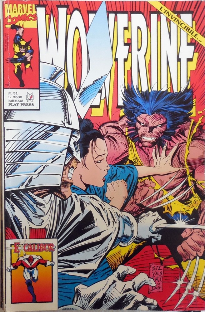 MARVEL COMIC WOLVERINE N.51 1994 PLAY PRESS GREAT last issue