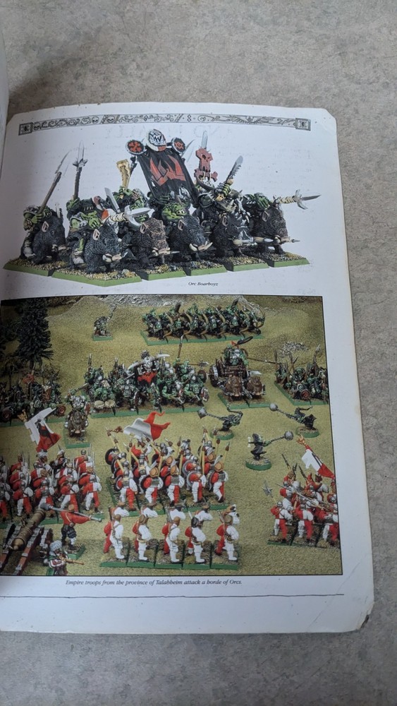 Warhammer Fantasy 6th Edition Main Rulebook Core Softcover 2002