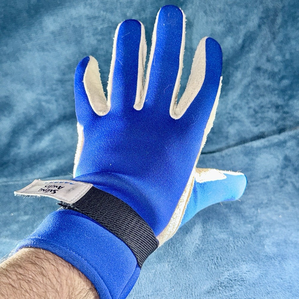 Full-Finger / Long-Finger Large Size Blue Sailing Gloves by Sailing Angles