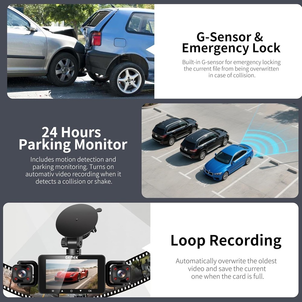 WiFi & App Control Dash Camera