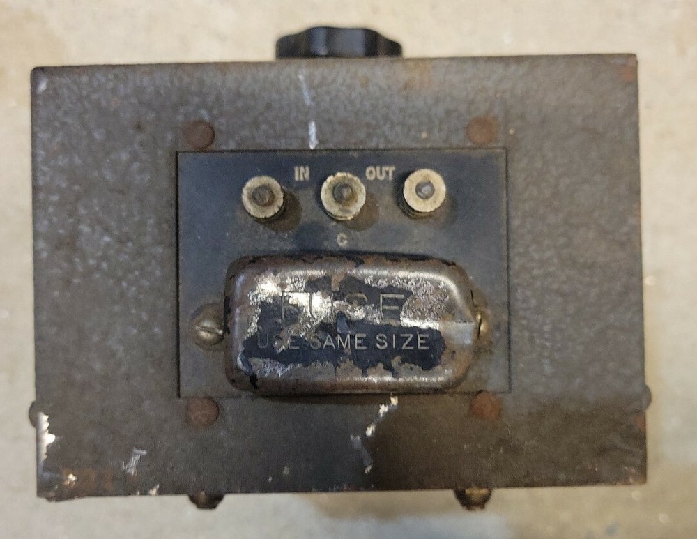 Vintage Varitran V-1 Voltage Adjuster