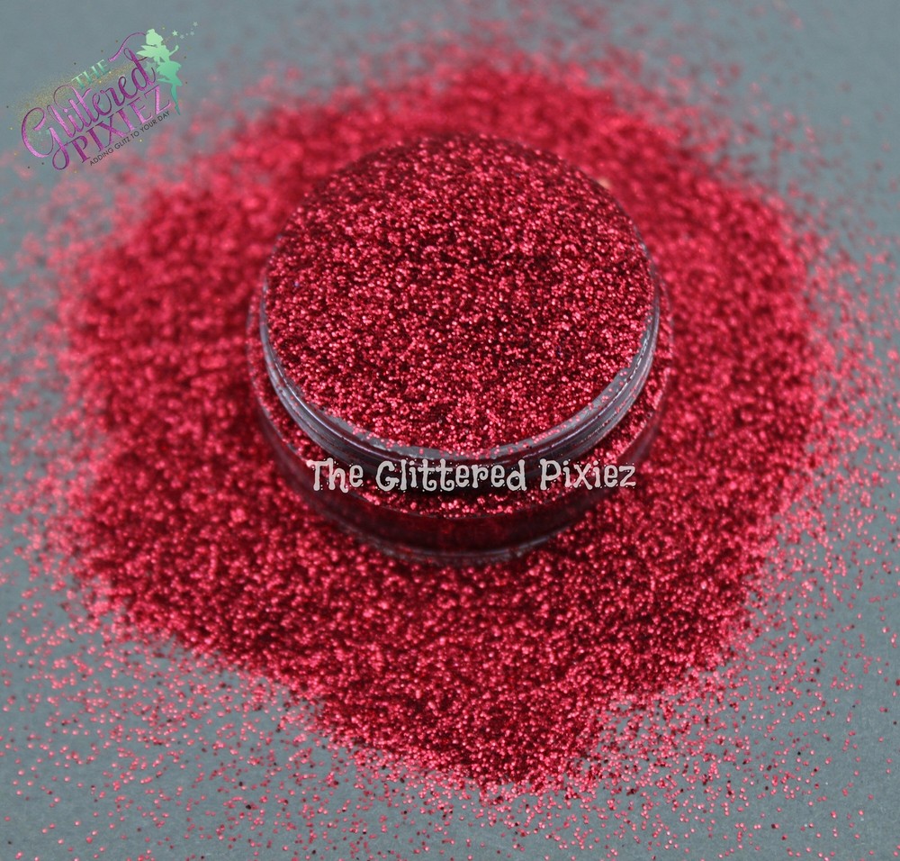 CRIMSON CRUSH METALLIC glitter- Pixie Dust( extra fine glitter)