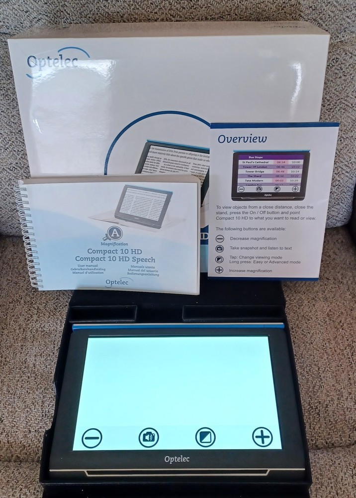 Optelec Compact 10 HD Speech Magnifier