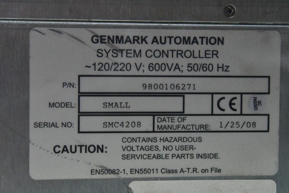 Genmark Automation P/N 980010627 , System Controller , Model SMALL
