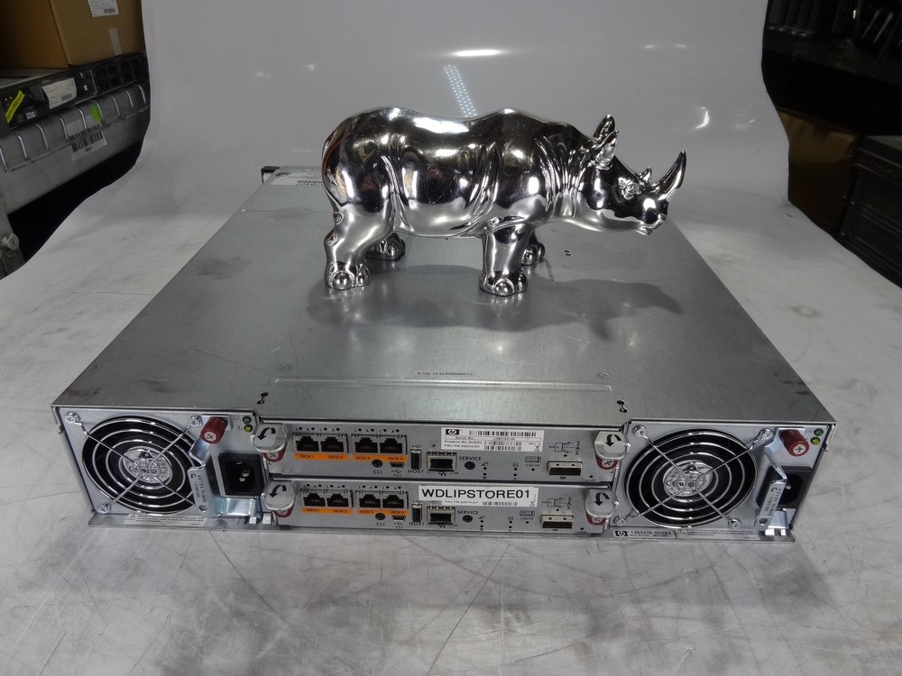 BK831A HP P2000 G3 iSCSI MSA Dual Controller SFF Array BK831B