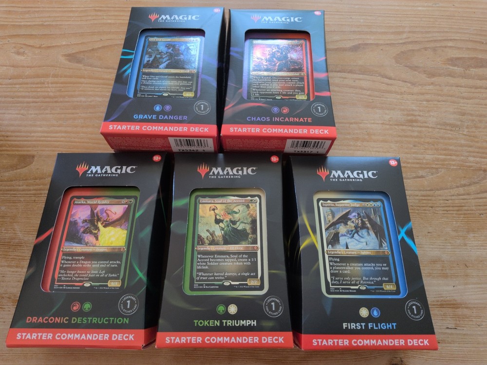 Magic Starter Commander Decks Tight