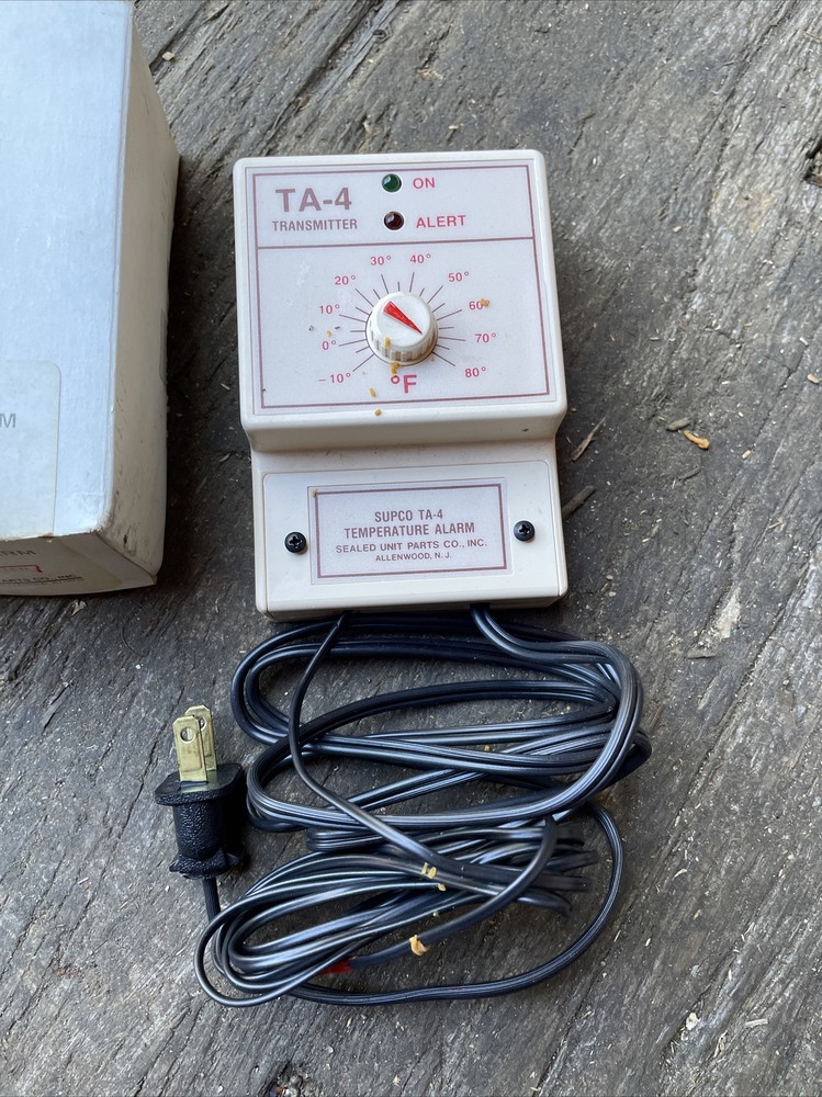 NEW OEM Supco TA-4 Remote Temperature Alarm (1) Transmitter