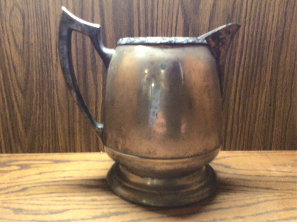 Antique Glastonbury Silver Plate 522 Pitcher