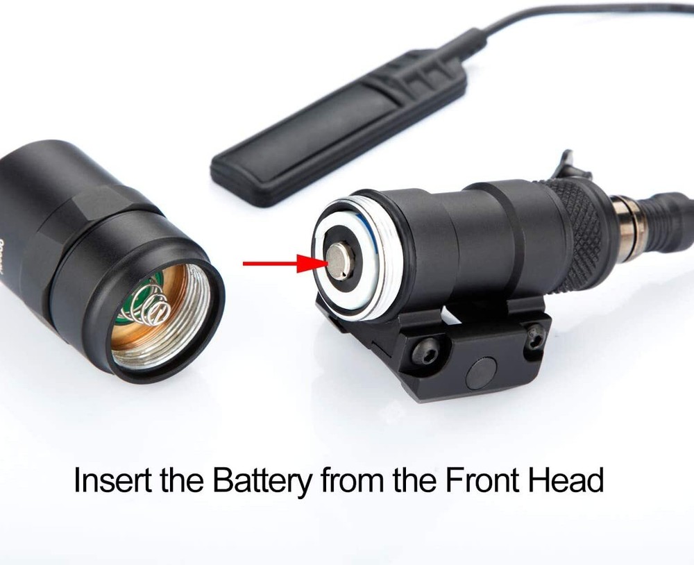 Tactical M300B Weapon Light Flashlight with Remote Pressure Switch Controller